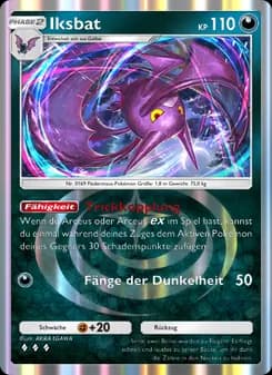 Iksbat card in German