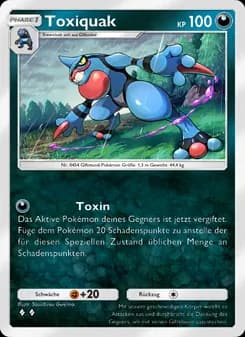 Toxiquak card in German