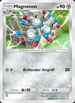 Magneton card in German