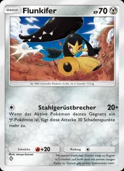 Flunkifer card in German