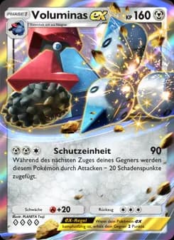 Voluminas-ex card in German