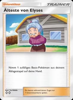 Älteste von Elyses card in German