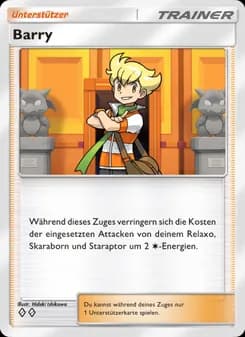 Barry card in German