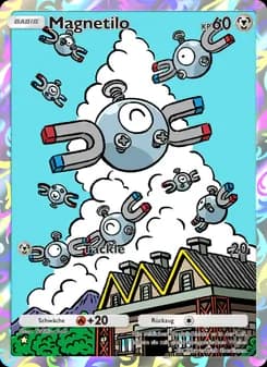 Magnetilo card in German