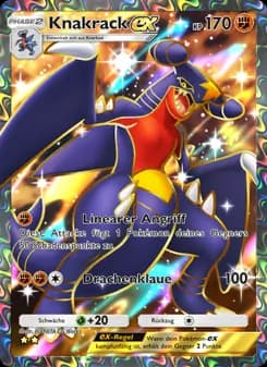 Knakrack-ex card in German