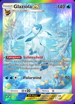 Glaziola-ex card in German