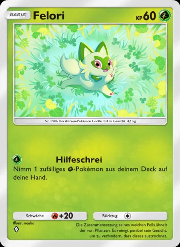 Felori card in German