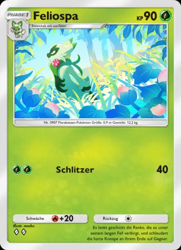 Feliospa card in German
