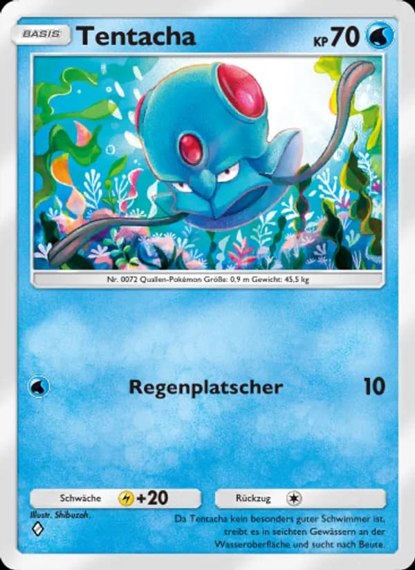 Tentacha card in German