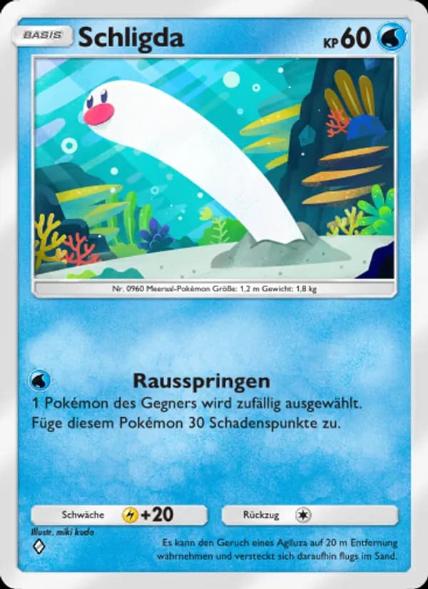 Schligda card in German
