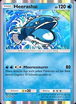Heerashai card in German