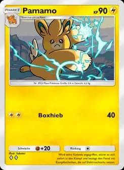 Pamamo card in German