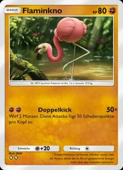 Flaminkno card in German