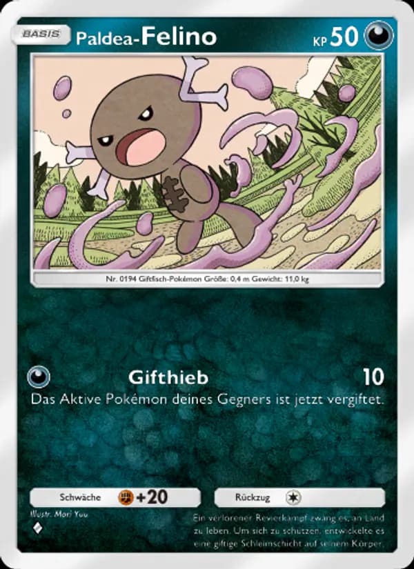 Paldea-Felino card in German