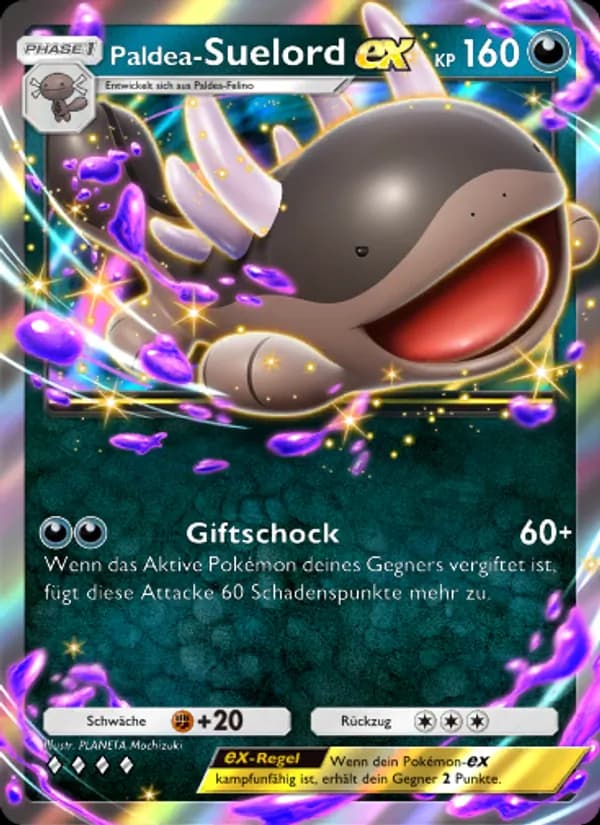 Paldea-Suelord-ex card in German