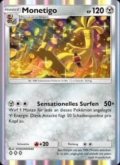 Monetigo card in German