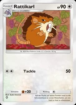 Rattikarl card in German