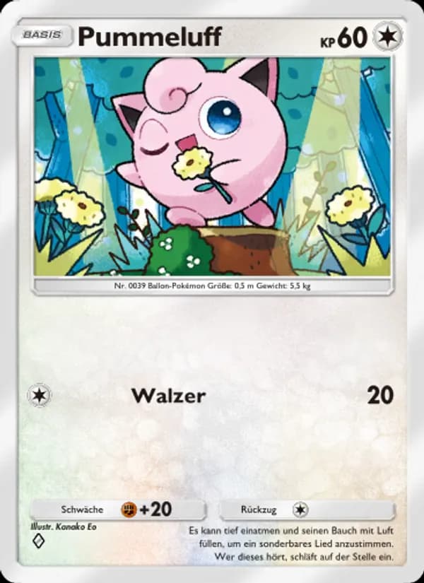 Pummeluff card in German