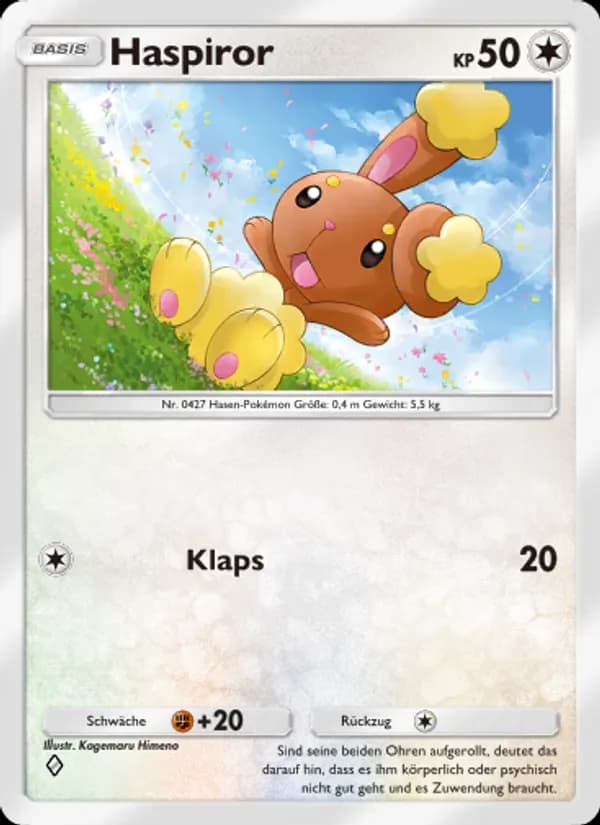 Haspiror card in German