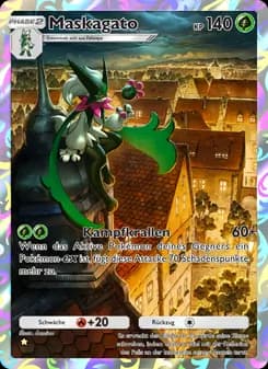 Maskagato card in German