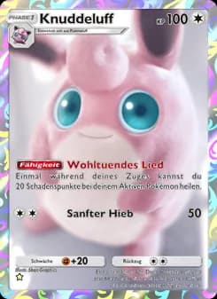 Knuddeluff card in German