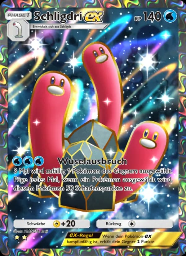Schligdri-ex card in German