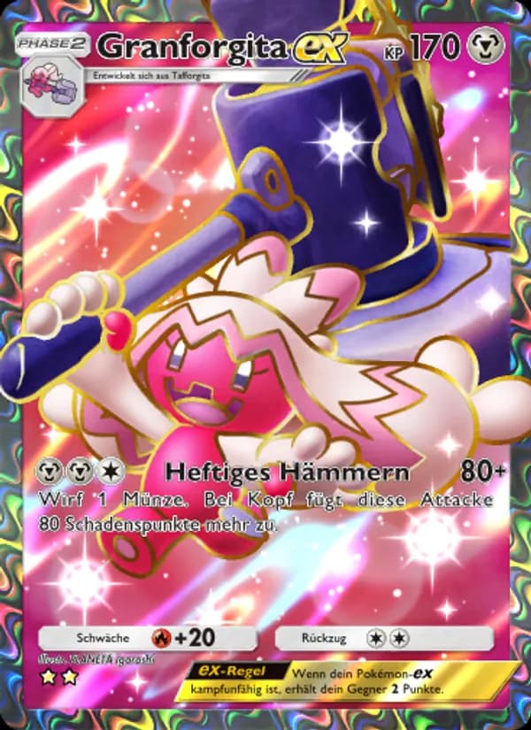 Granforgita-ex card in German