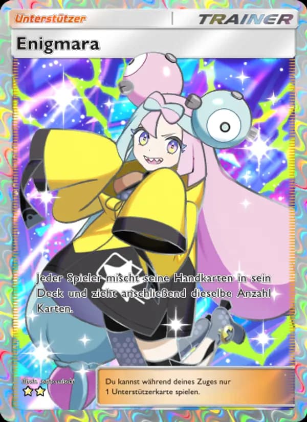 Enigmara card in German