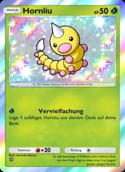 Hornliu card in German