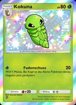 Kokuna card in German