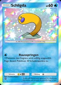 Schligda card in German