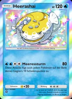 Heerashai card in German