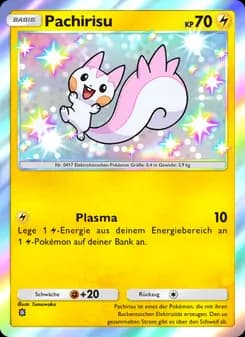 Pachirisu card in German
