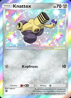 Knattox card in German