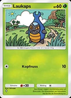 Laukaps card in German
