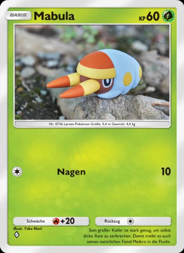 Mabula card in German