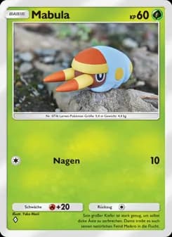 Mabula card in German