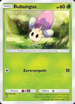 Bubungus card in German