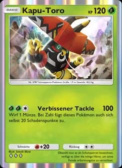 Kapu-Toro card in German