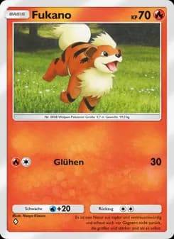 Fukano card in German