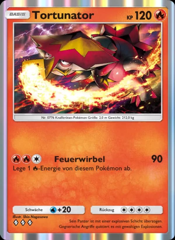 Tortunator card in German