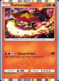 Tortunator card in German