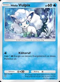 Alola-Vulpix card in German