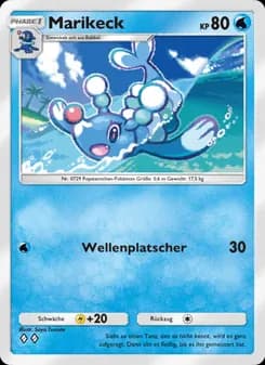 Marikeck card in German
