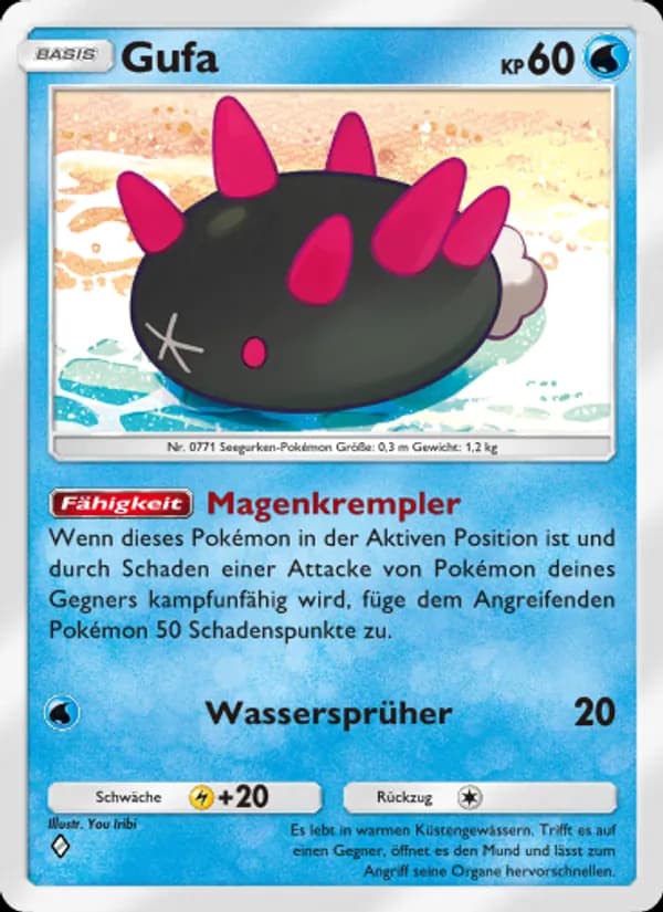 Gufa card in German