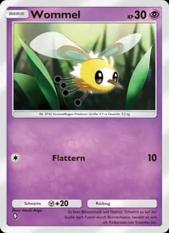 Wommel card in German
