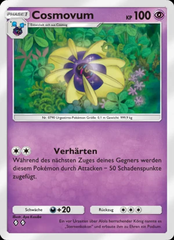 Cosmovum card in German