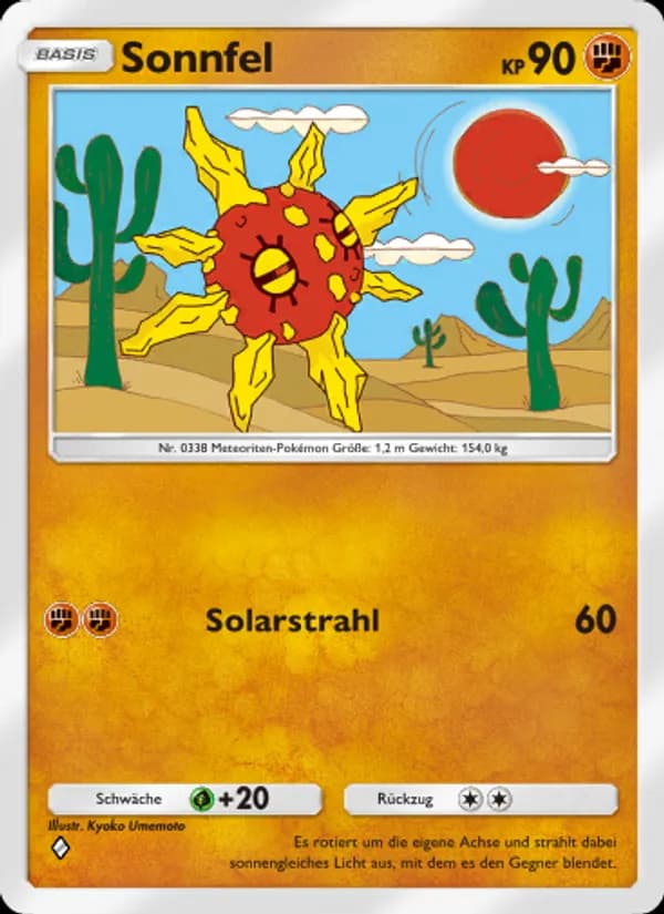 Sonnfel card in German