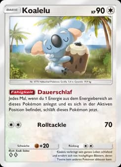 Koalelu card in German