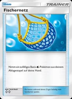 Fischernetz card in German